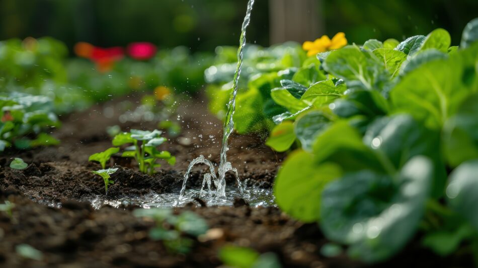 Wasser sparen im Garten